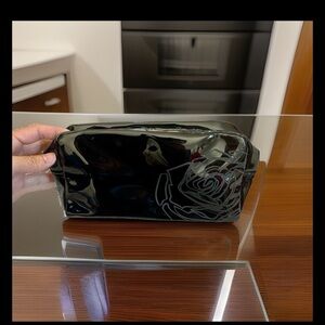 Lancôme women makeup bag black stylish